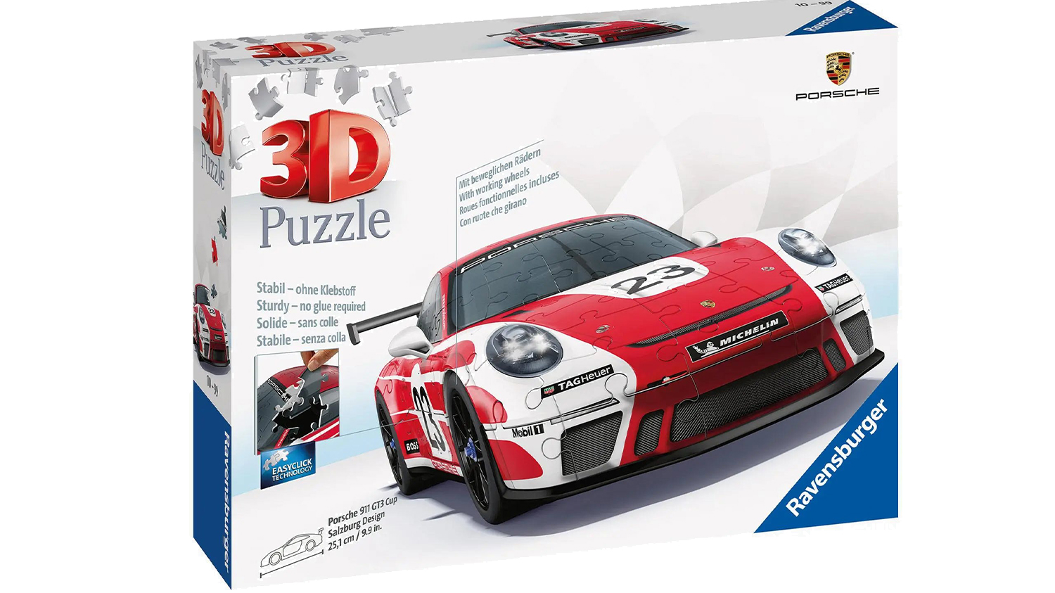 Ravensburger-3D-Puzzle 911 GT3 Cup.